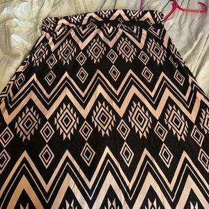 Xl French laundry maxi skirt
